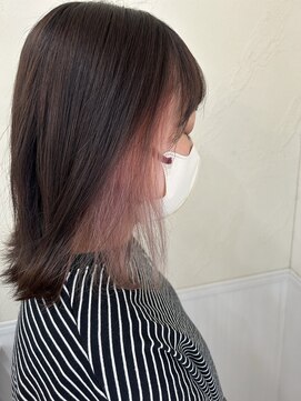 アップル(APPLE) イヤリングカラー☆コーラルピンク