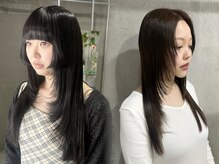 定番のレイヤーカットで小顔&抜け感を演出[船橋/ブリーチ/ケアブリーチ/バレイヤージュ/シャドールーツ]