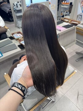 クレーチェ(CRECE) 《畑中結衣》ヘアカラー/オリーブグレージュ/オリーブベージュ