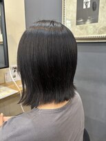 アルター(aL ter) 【結べるボブ】くびれヘア/アプリコットオレンジ/中島