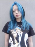 aqua dye / layer cut