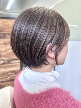 ルアン 上通り(ruen) 熊本ショート/白髪ぼかし/丸みショート/髪質改善/20代30代40代