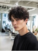 メンズパーマ/波巻き/ツイスト/スパイラル/ニュアンスパーマ