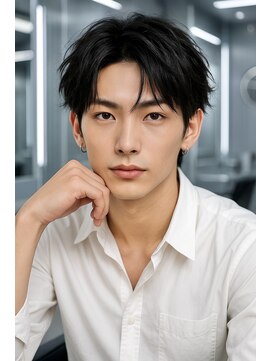 アフューズバイストゥー(Vfuse by StueW) メンズフェザーパーマ3/パーマ/ツイスト/スパイラル/フェード