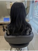 【暗髪カラー♪】ブルーブラック