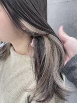 ノーラ(nolla)&nbsp;インナーカラー　ブリーチあり