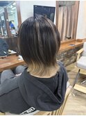 グラデーション風ウルフ×インナーカラー 渋谷YOSHITAKE