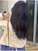 ブリーチダークパープルレイヤーカット似合わせ