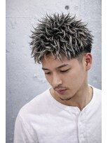 メンズ ラピス(Men's Lapis)&nbsp;【渋谷　メンズ　緩めツイスパ×ホワイトメッシュ】