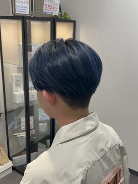 ロジャー(ROGER) ネイビー/ダブルカラー