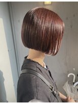 カノエ 出雲大塚店(canoe)&nbsp;切りっぱなしボブ&ダブルカラー