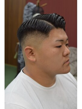 ラフカッターズ 八王子店 サイドパート【八王子/理容室/床屋/顔剃り/シェービング】