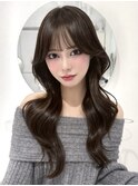 ハイライトカラーミルクティーベージュケアブリーチダブルカラー