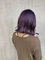 トリコ(ToricO)&nbsp;ラベンダーパープル　ダブルカラー　ブリーチカラー　ハイトーン