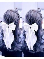 ヘアセットアリエス(aries)&nbsp;編み込みハーフアップ