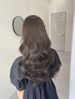 ソヨン 今池(SOYON)&nbsp;【お客様スタイル】アッシュ ブルーオリーブベージュヘアカラー