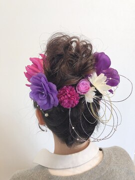 クロリ(Coloris) 卒業式アレンジ！(アップスタイル)