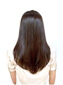 20代30代艶感ストレート/ダークカラー/ココアブラウン/黒髪艶髪