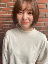 ARIETTAGINZA2マッシュショートBOB/レイヤーカット/小顔カット