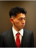 ビジネスフェード　アイロンパーマ　六本木