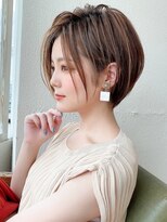 ラルユー 金山(LallYou)&nbsp;小顔カット/くびれショート/大人ボブ/インナーカラー