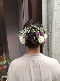 ヘア デザイン クランプ フロント(Hair Design CLAMP front) 成人式ヘアセット