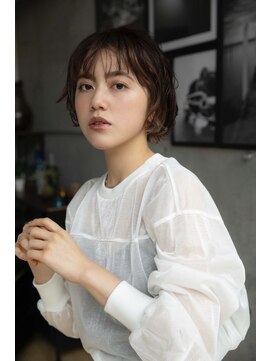 リバレッジ 白金(Leverage) 大人インナーカラーボブ