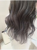 ブルーシルバー☆グラデーション