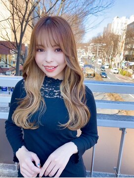 ネクストハラジュク(NEXT HARAJUKU) メルティーカラーフェミニンロング似合わせカット[原宿/表参道]