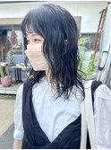 カジュアルウェットパーマ_簡単セット