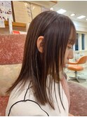 【なかじま ひびき】大人ハイライト×グレージュカラー