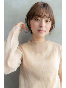 ドットハリス(.Hallis) 大人可愛い前髪/ミディアム/ボブ/20代30代/原宿/表参道