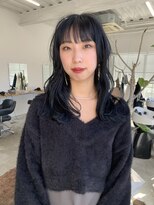 フィル(fil)&nbsp;ロング／ネイビー