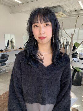 フィル(fil) ロング/ネイビー