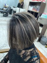 スキル 水戸(SKILL) ショートハイライト♪ 髪質改善
