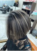 ショートハイライト♪ 髪質改善