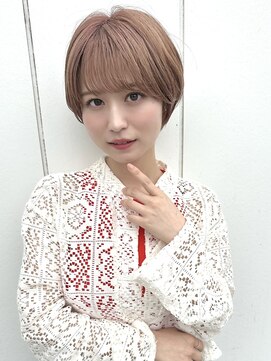 ロンドネートゥル 新潟(Lond naitre) 【Lond natire 山本大輔】ブリーチ無しハイトーンショート