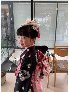 プルーフアンテナ(PROOF ANTENNA) 七五三用新日本髪