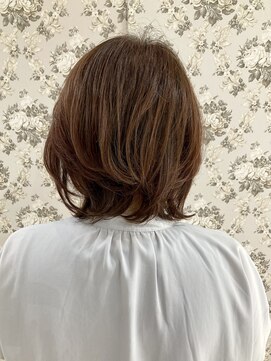 ルシエル バイ カトレアグループ(Le Ciel) 30代40代50代デザインカラーインナーカラーパープル