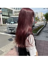 ボアップ(boappu)&nbsp;#カシスカラー#ブリーチカラー#Wカラー#ピンクカラー