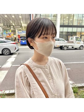 ボアップ(boappu) #ショートヘア#コンパクトショート#暗髪#超音波トリートメント