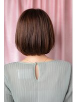 モッズヘア 上尾西口店(mod's hair)&nbsp;シルキーベージュ前下がり小顔ぱっつんボブZ上尾20代30代40代