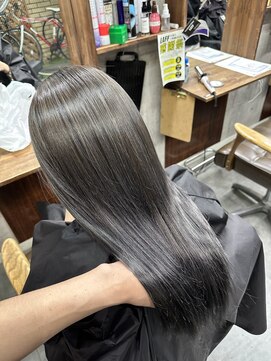 ラフ(LAFF) #ショコラアッシュ#ヘルシースタイル#ふんわりカール