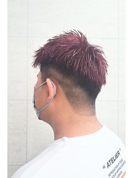 ノミネーション(Nomination) 刈り上げベリーショート×レッドバイオレット