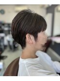 大人ショート×ツーブロック