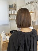 ちょい長ミニボブ