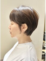 ベロー(BeLLo)&nbsp;ショート/くびれショート/岡山/県庁前/前髪有りショート/耳掛け