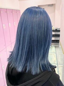 ゲーム バイ アランスミシー 横浜(GAME by Alan Smithee) ブルージュカラー/ダブルカラー/ブリーチ/髪質改善/横浜