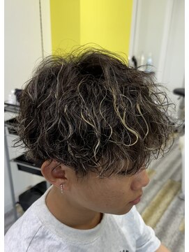 アフューズバイストゥー(Vfuse by StueW) 波巻きパーマ×メッシュ◎