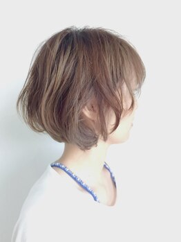 ミミ(mimi)の写真/扱いやすいショートStyleで自宅でも簡単にキレイが叶う！メンテナンス～大胆なイメージチェンジもお任せ◎
